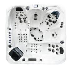 Platinum Spas Spabad Barcelona 86 Jets 5 Personer - Vit