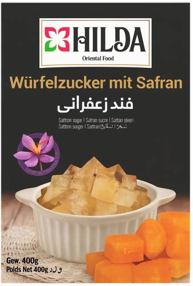 Hilda Sockerbitar, Saffran 400 g