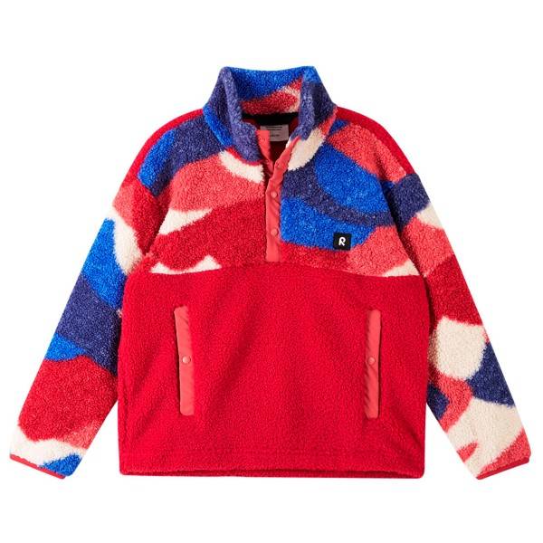 Reima Kid's Muhku Fleece Sweater Fleecetröjor Barn Storlek 164 Färg röd