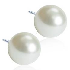 Blomdahl Örhängen Pearl White 10 mm 15‑1237‑59