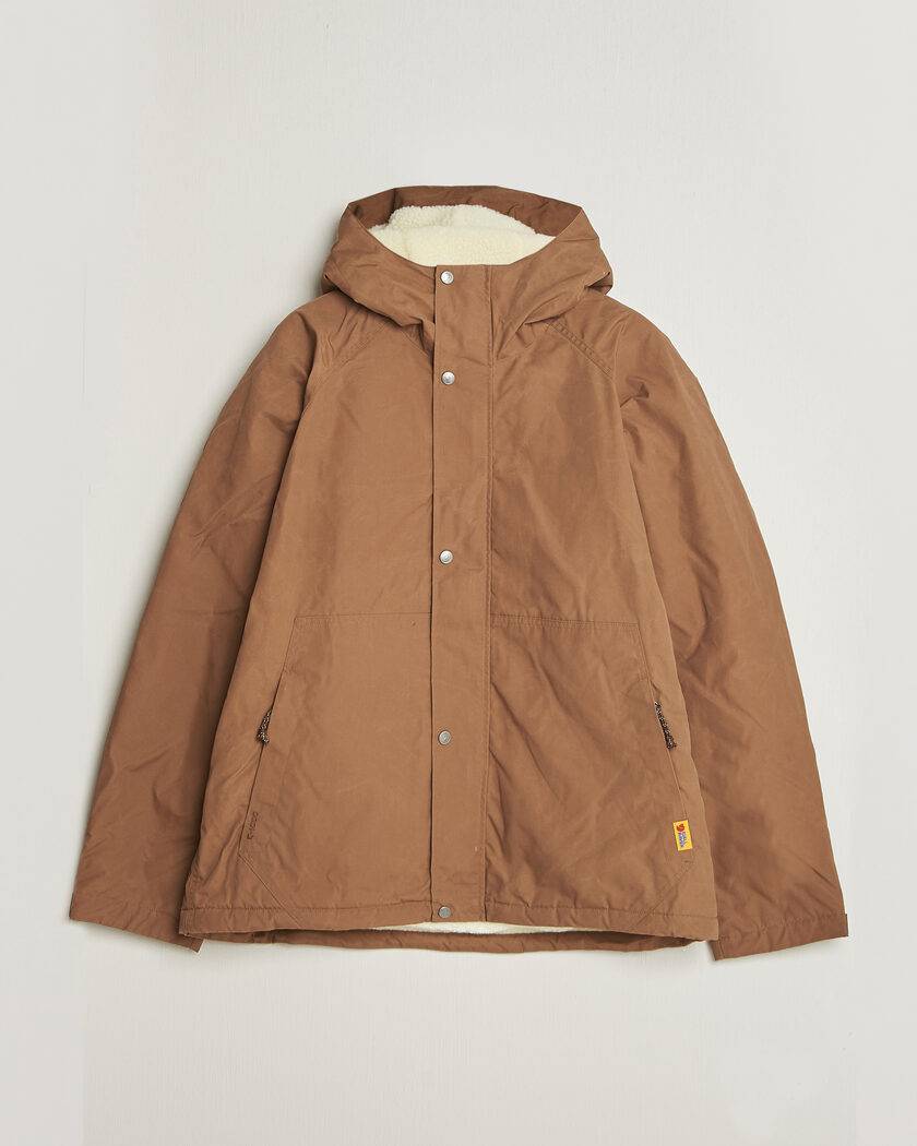 Fjällräven Vardag G-1000 Pile Jacket Wood Brown