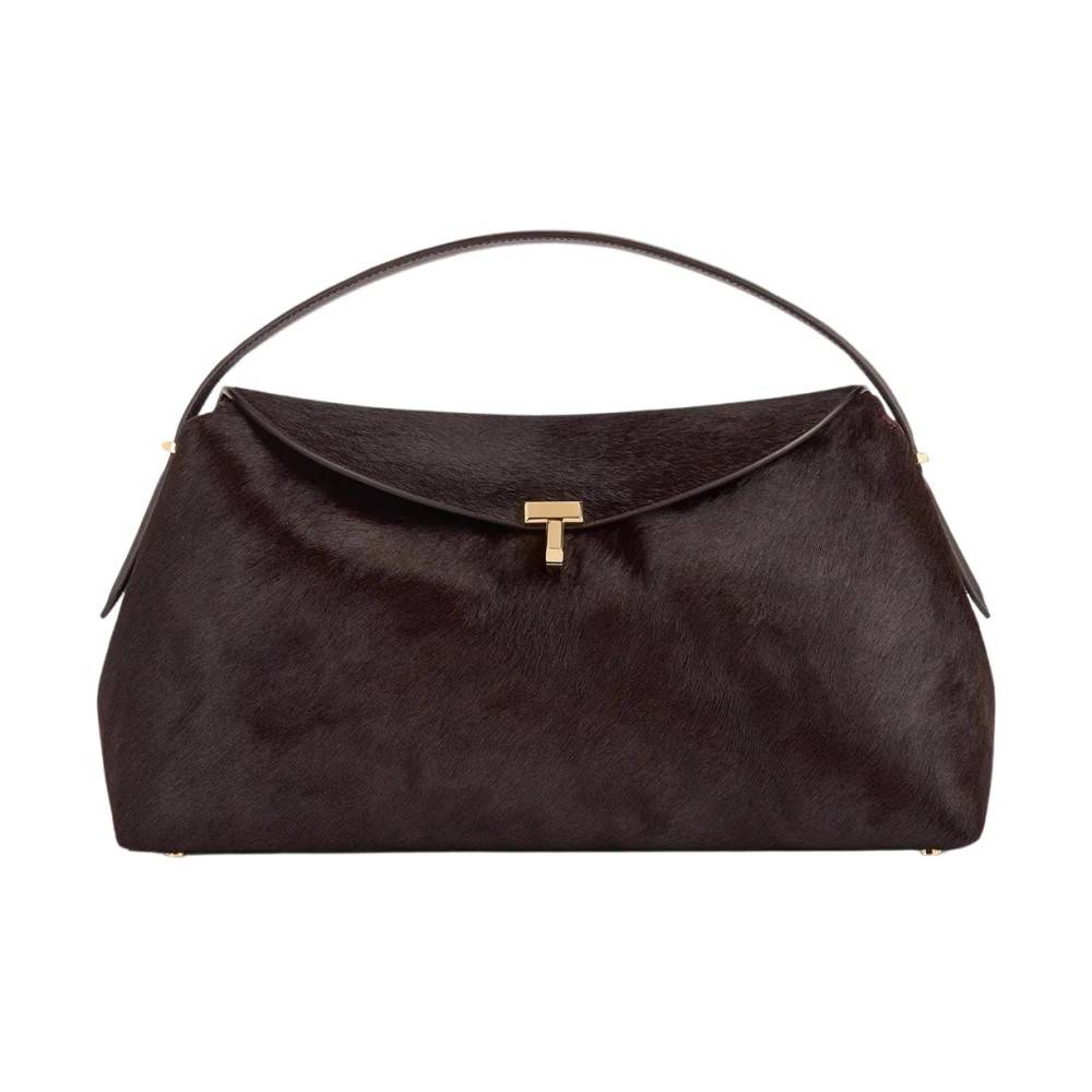 TotêMe T-Lock Clutch - Tasker - Dame - Brun - ONE SIZE - Uld