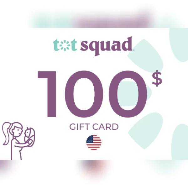 Tot Squad Car Seat Safety Gift Card 100 USD Key -UNITED STATES.