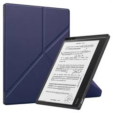Kobo Elipsa 2E Origami Stand Folio Cover - Mørkeblå