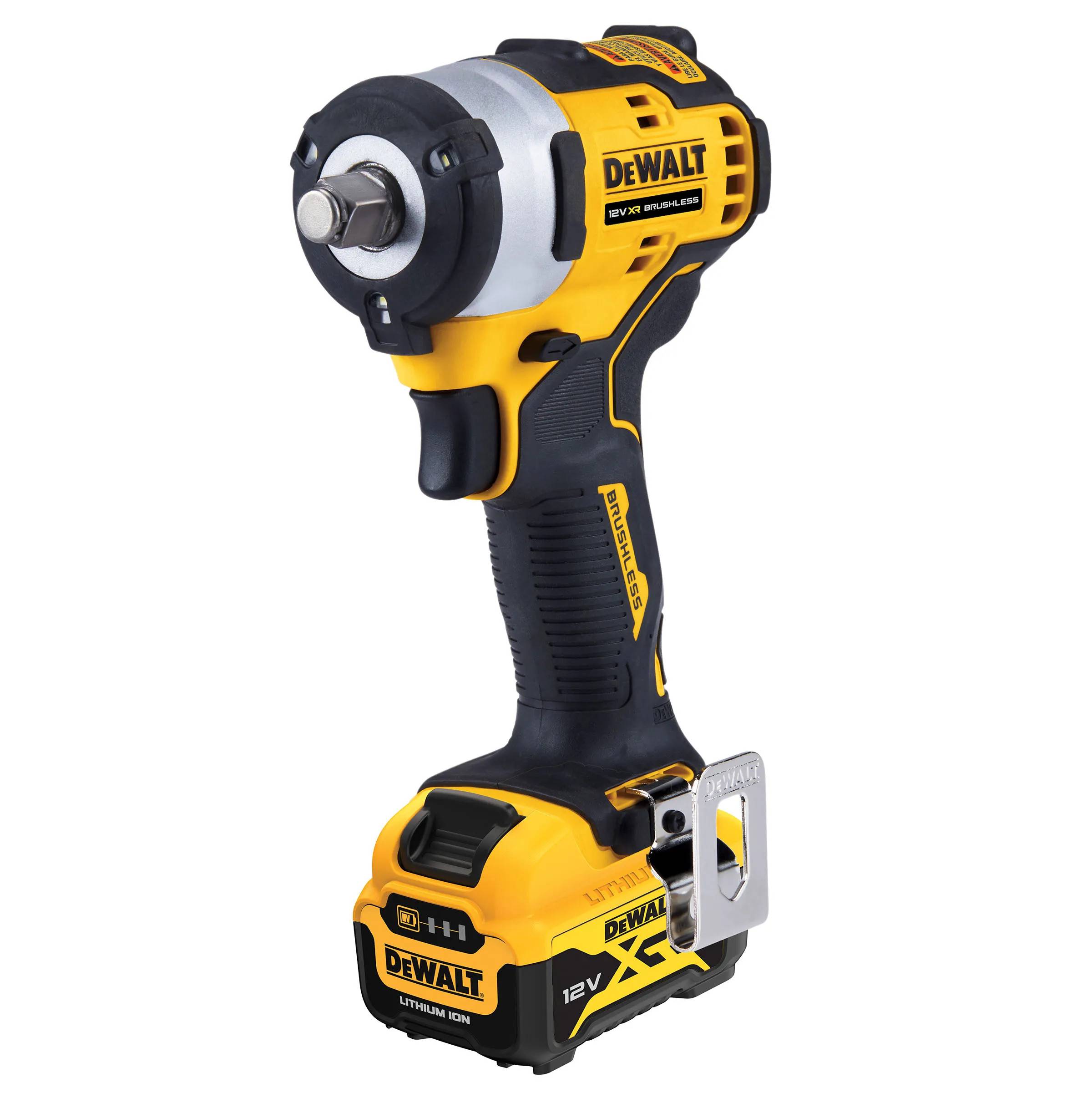 Dewalt Møtrækker DCF901P1 12V, 1/2", 1 stk 5,0Ah-batteri