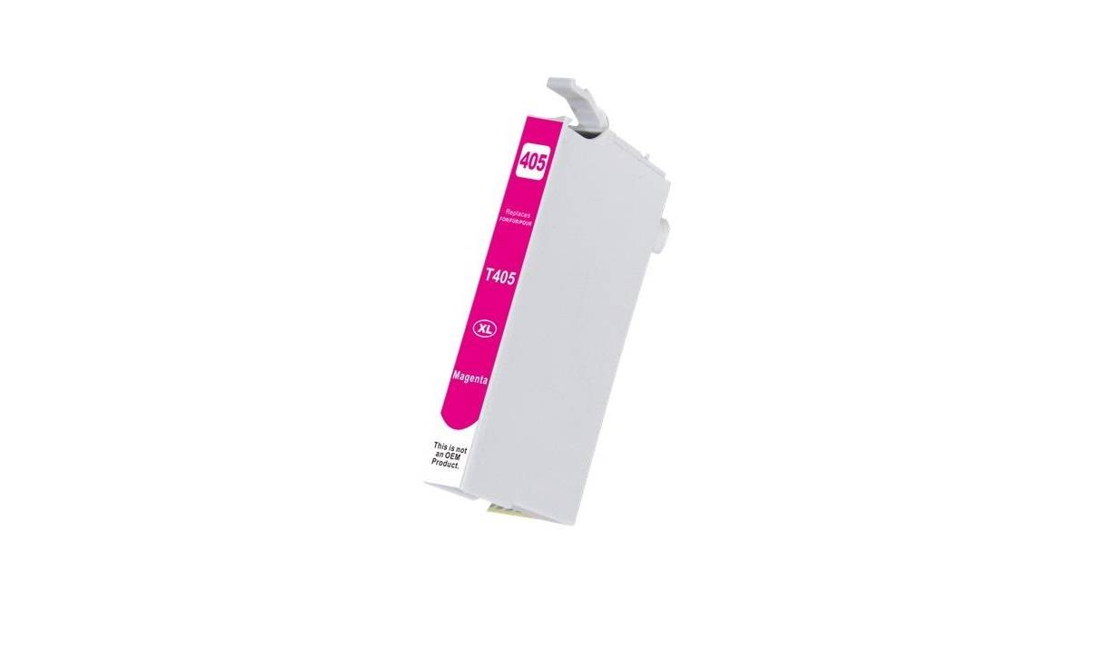 Epson 405XL Magenta (rød) kompatibel blækpatron indeholder 18ml.