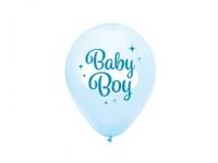 (ComputerSalg) Baby Boy latex balloner, 8 stk