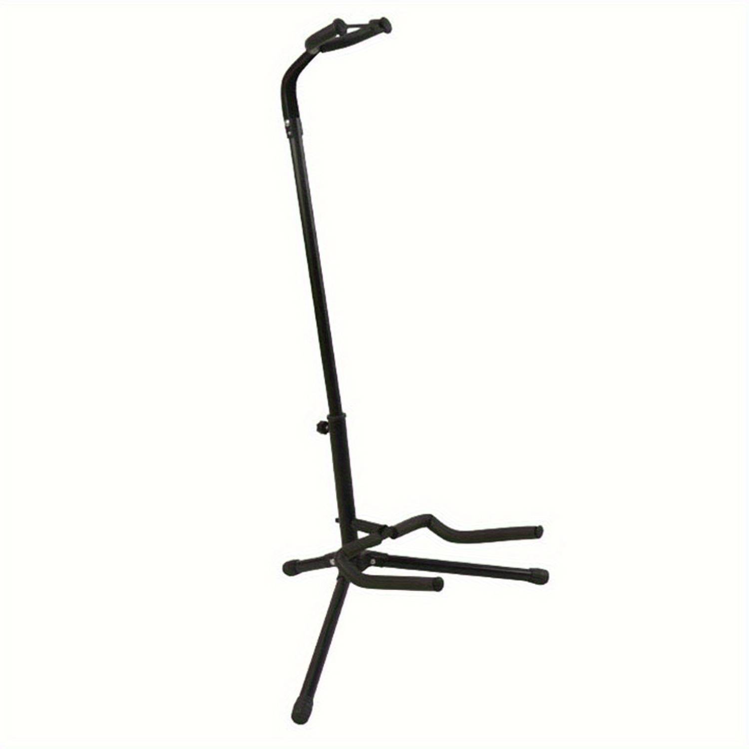 TEMU Portable Universal Single-sided Guitar Stand Collapsible Single-sided Stand Fully Folded And Practical Travel Tripod Instrument Additions