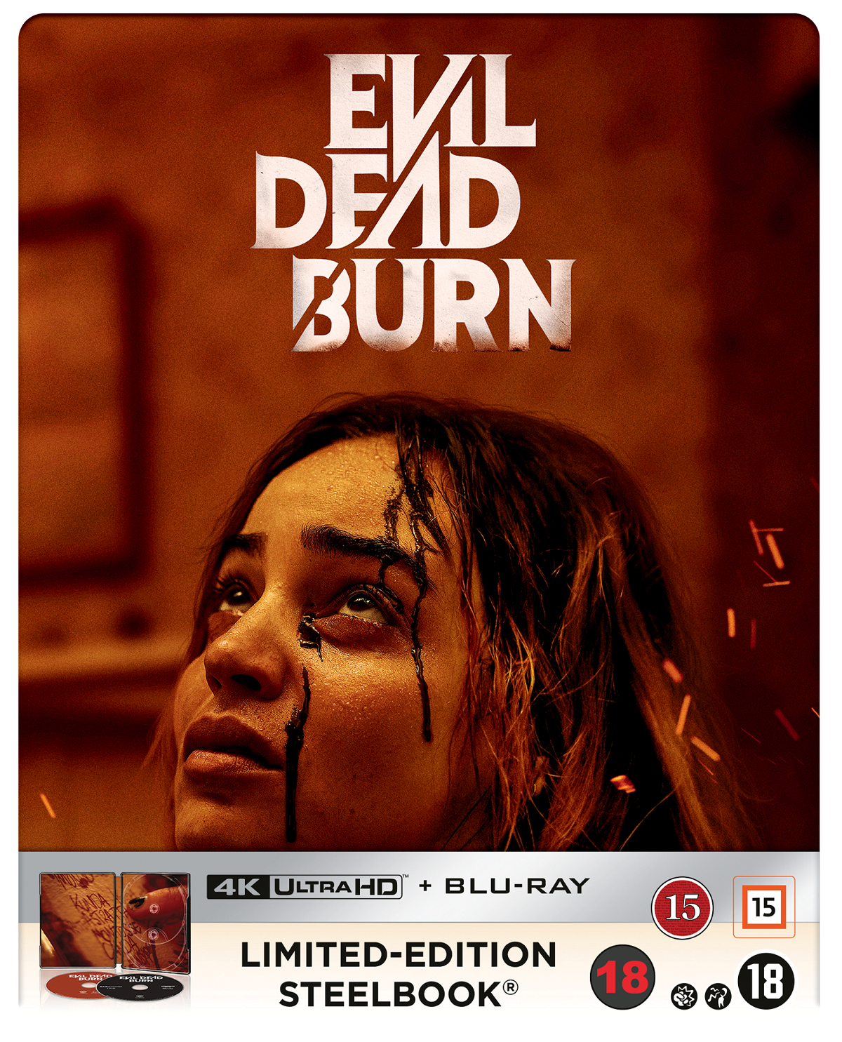 Evil Dead Burn (Limited Edition Steelbook) (4K Ultra HD + Blu-ray)