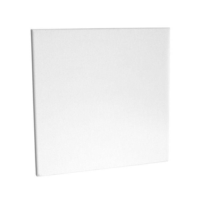 Cotton stretched canvas 30 x 30 cm 380 g/m²