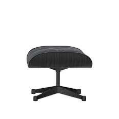 Vitra - Lounge Ottoman Svart ask/Asphalt 67 - Fotpallar - Charles & Ray Eames - Svart - Metall/Trä