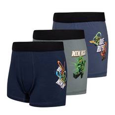 LEGO® Ninjago Boxershorts - LWAgan - 3-pak - Dark Navy - LEGO® Wear - 6-7 år (116-122) - Boxershorts