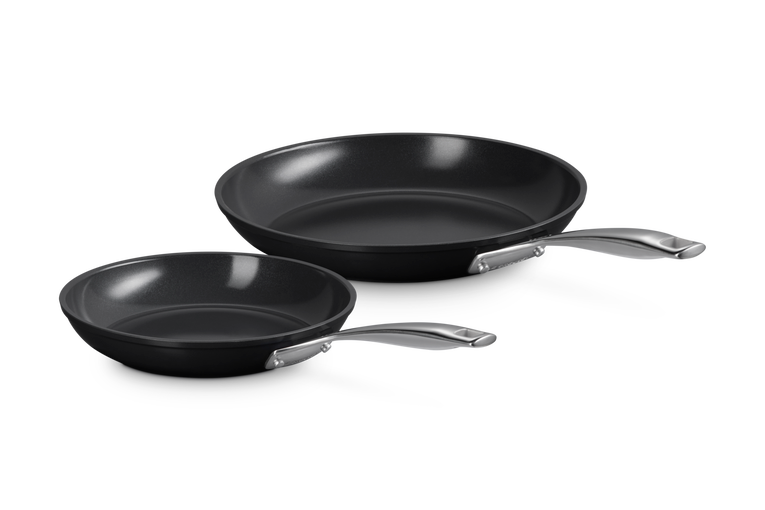 Sæt m/ 2 lave stegepander Non-Stick Ceramic (24-28cm)