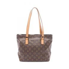Louis Vuitton Vintage, Pre-owned, Dame, Brun, ONE SIZE, Tyl, Pre-owned canvas tasker