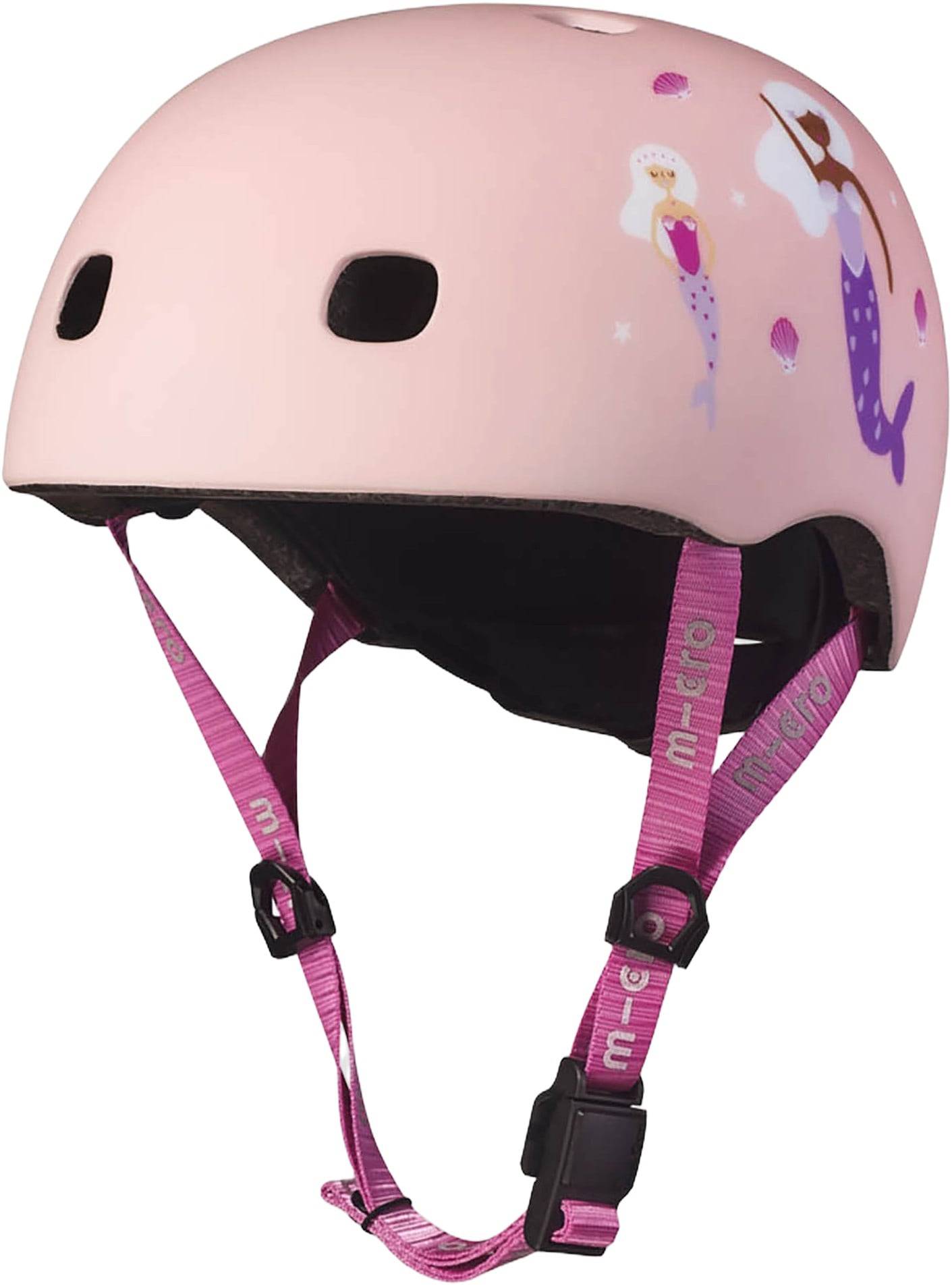 Micro Micro Hjelm - Havfrue S Leveres August - Cykelhjelme hos Magasin.