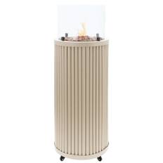 Cosipillar Curved Terrassevarmer - Sandy Beige