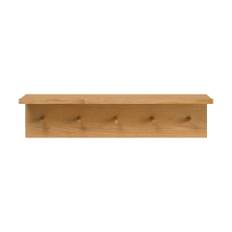 Place Rack | Knagerække med hylde i Eg - Medium (Længde 75 cm)