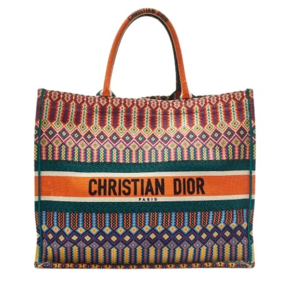 Dior Vintage - Pre-owned Canvas Tote Bag Vintage - Dam - ONE Size -