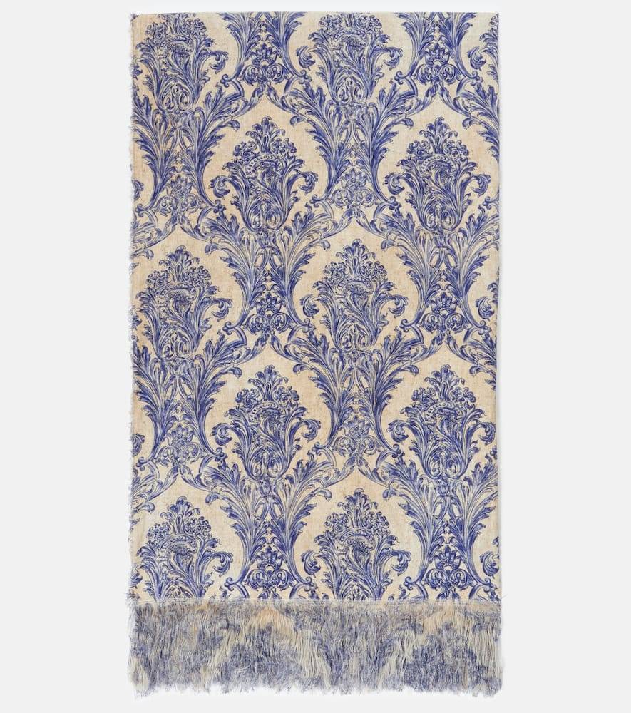 The House of Lyria Tormento linen and cotton-blend tablecloth