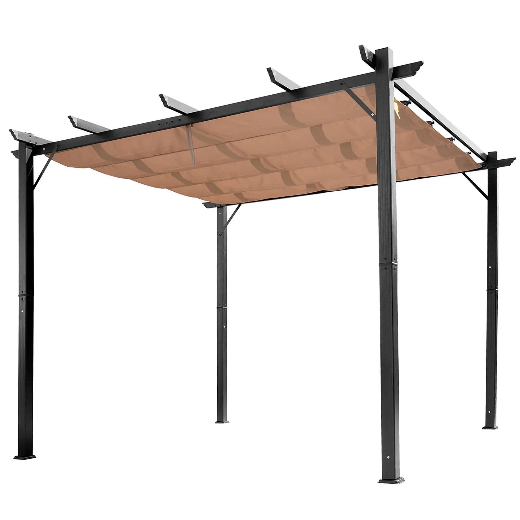 Pergola/paviljong med justerbart 3x4 m