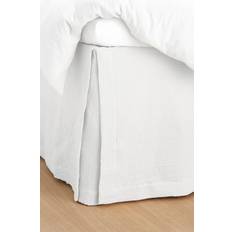 Ellos Home - Sengekappe Candela i musselin 52 cm - Hvid - 140X200