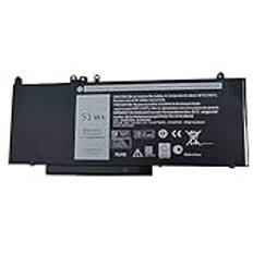 XITAIAN 7.4V 51Wh G5M10 8V5GX R9XM9 WYJC2 1KY05 Kompatibel med Batteri Ersättning för Dell Latitude E5450 E5550 Notebook 15.6"