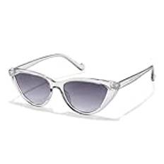 Generico Cat Eye Solglasögon, Vintage Dam Solglasögon, Solglasögon Dam, Cat Eye Glasögon, Kvinnor Solglasögon Cat Eye Mode Retro Glasögon Vintage Glasögon För Roligt, Grå