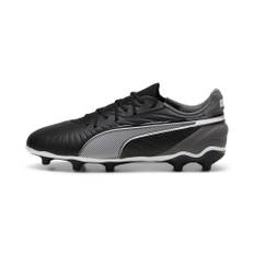 Puma KING MATCH FG/AG Football Boots Youth, Black, Size 30, Shoes - Cool Dark Gray - 30