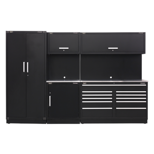 Sealey Premier 3.3m Storage System - Stainless Worktop