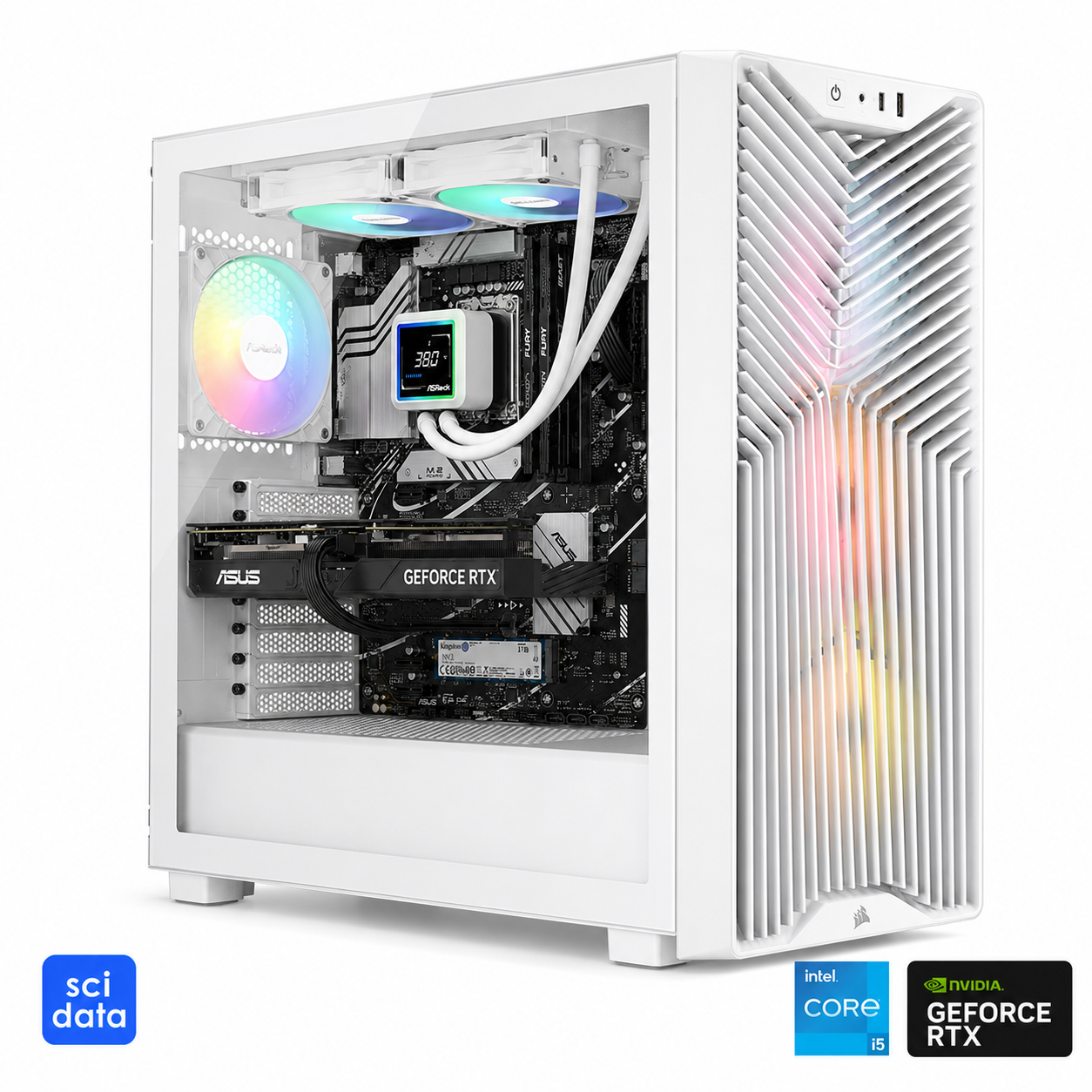 SCI Gamer PC I5 14600KF/16/1000/RTX5060TI.