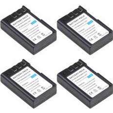 En -el9 en el9 en-el9a 2400 mah en el9a el9a batteri akku och ledad usb-laddare f&#xF6;r nikon en -el9a d40 d60 d40x d5000 d3000 batterier - 4 batterier