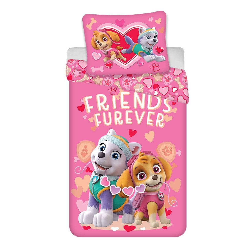 Paw Patrol Friends Furever barns påslakan 100×135 cm, 40×60 cm