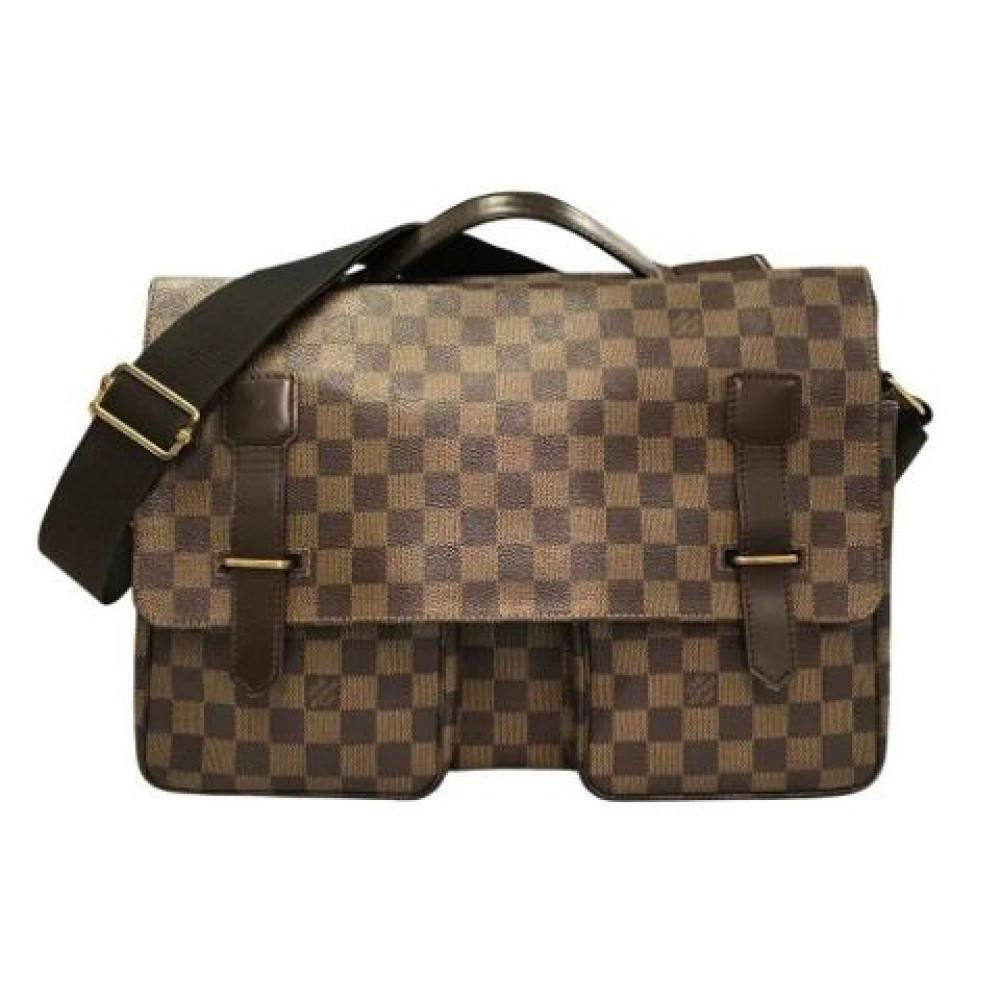 Louis Vuitton Vintage Pre-owned Damier Skuldertaske - Vintage - unisex - Brun - ONE SIZE - Uld