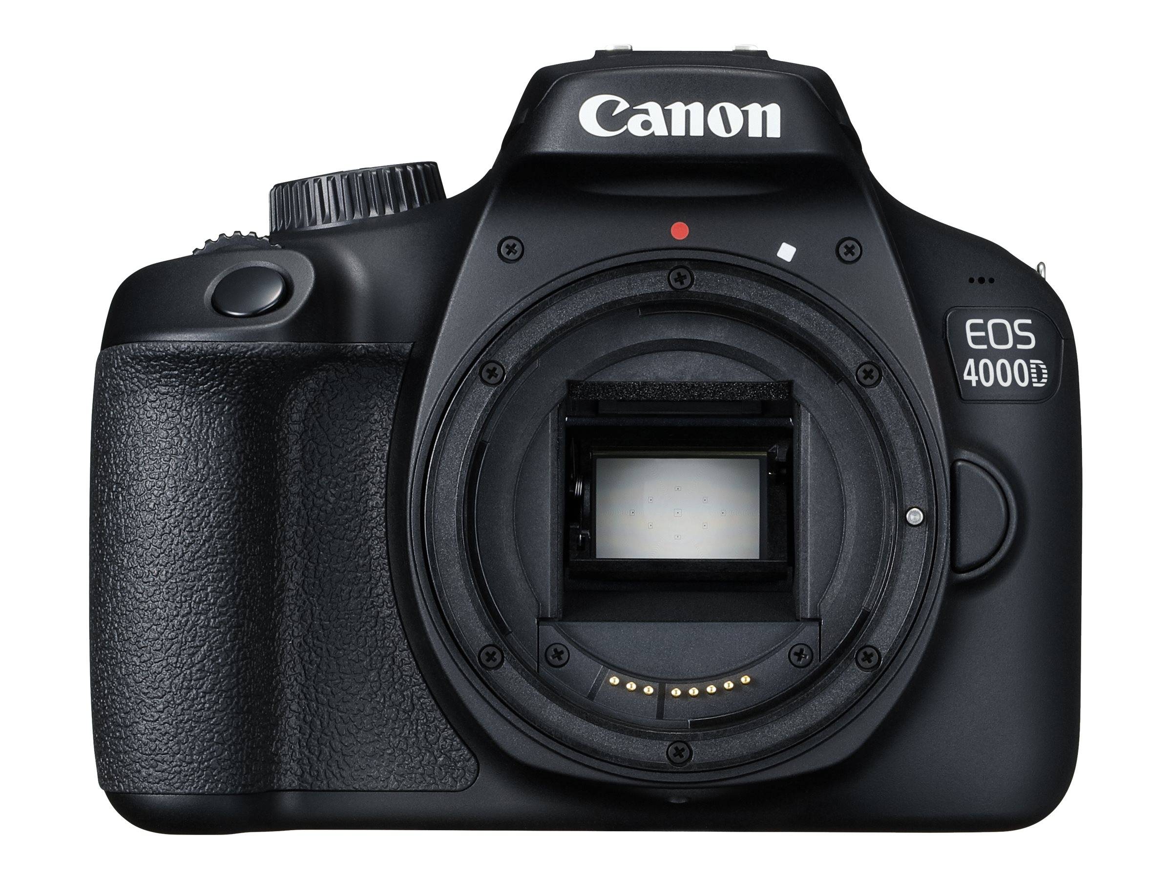 Canon EOS 4000D 18 Digitalkamera + EF-S 18-55 mm DC III objektiv --> Levereras till oss, forväntat leveransdatum hos dig 06-03-2026