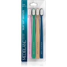 MEDIBLANC Toothbrush Silk Tandborste med mjuka borst 4 st.