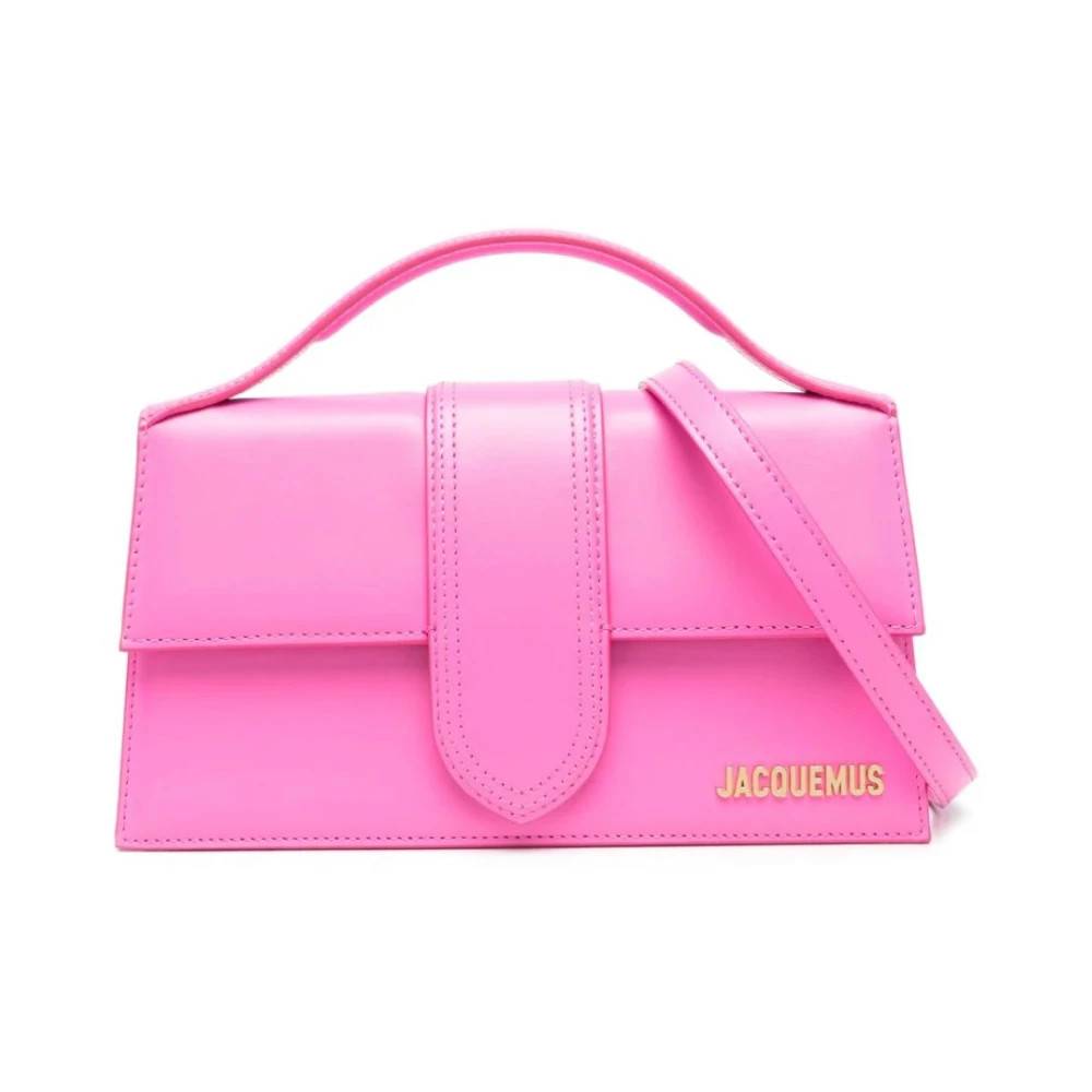 Jacquemus Neon Pink Le Grand Bambino Taske - Tasker - Dame - Lyserød - ONE SIZE -