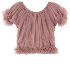 DOLLY by Le Petit Tom Frilly Princess Top Mauve 1-3 Y  Lilla  1-3 år  kvinde