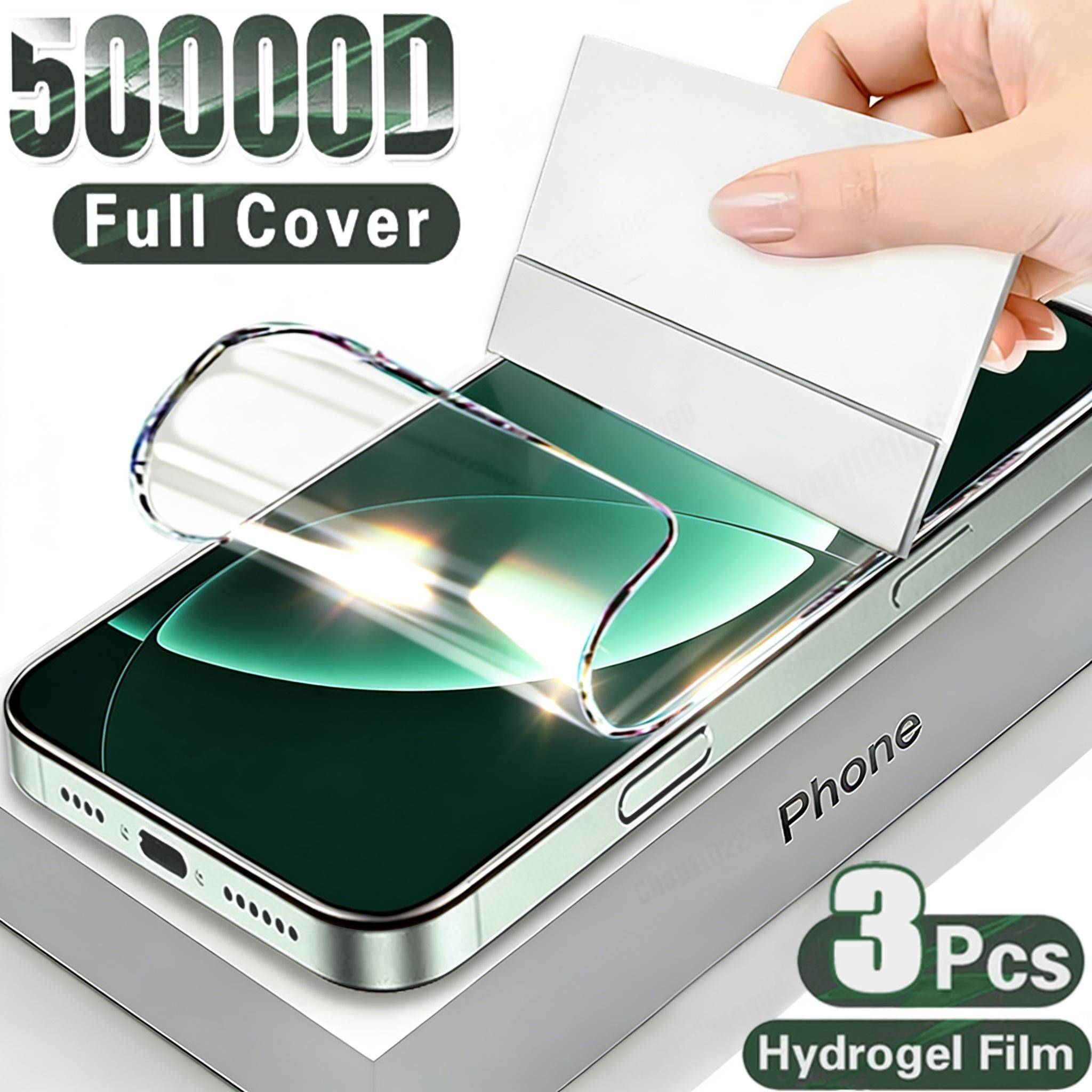 3 st hydrogel-film för Realme GT 8 Pro GT 6T 7T C63 C67 C55 C53 C75 Skärmskydd för Realme 15 14 13 12 11 10 Pro Plus-film vit