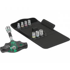 Quergriff-Adapterschraubendreher-Set WERA Kraftform Kompakt 400 RA Set 2 für 1/4' Steckschlüsseleinsätze, 10-teilig