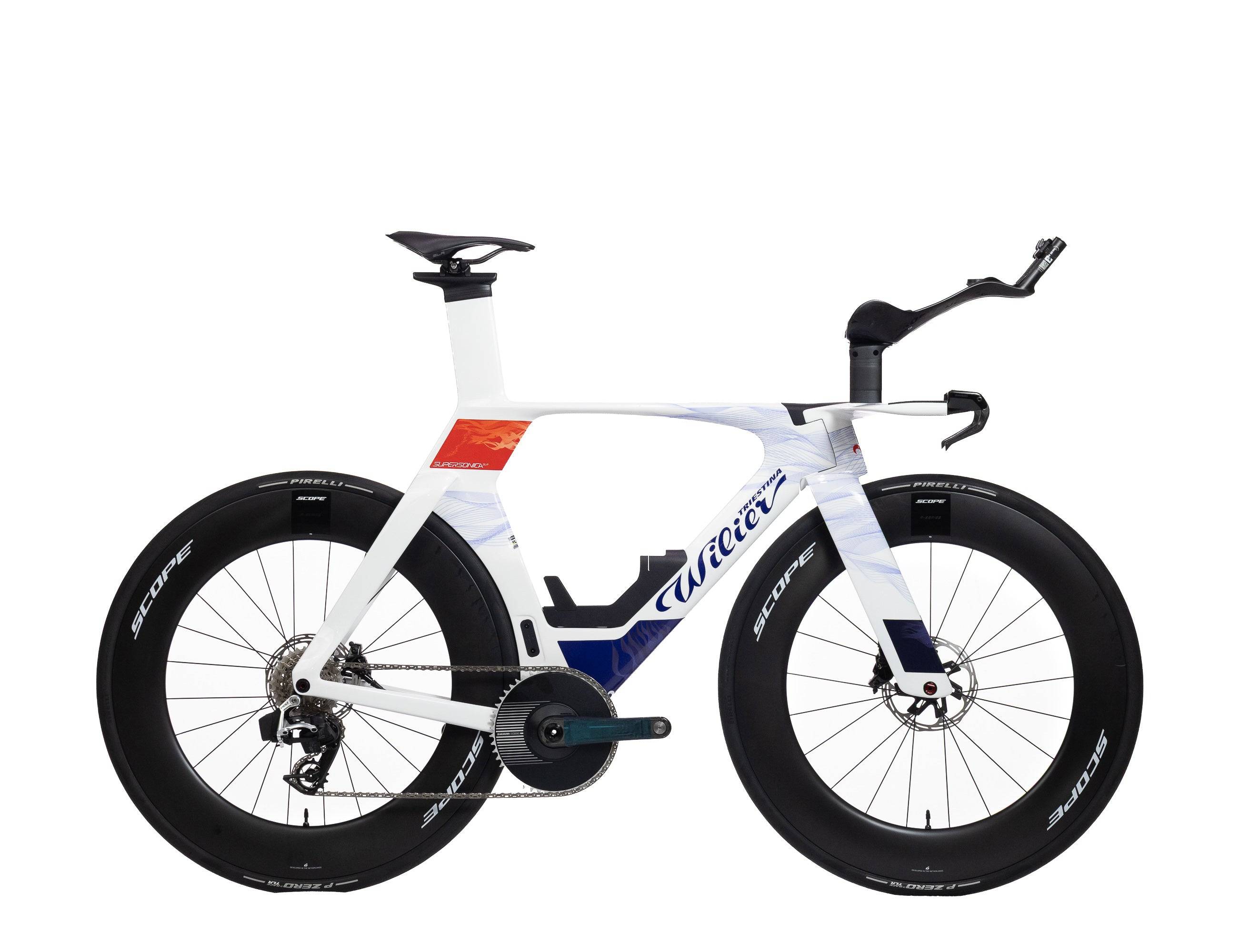 Wilier Supersonica SLR 2026 size M Sram Red AXS E1 1x12sp TT - Bikeroom / M / Groupama Fdj