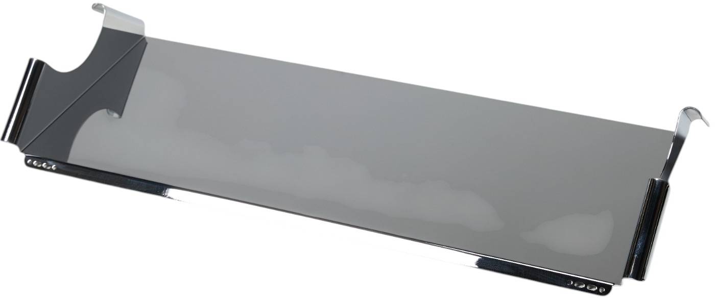 Pedestal Moon Tray Shelf 78 cm, Chrome