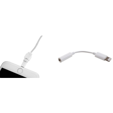 iPhone & iPad Kabelbeskytter og Lightning til AUX Adapter - Kompatibel med Tablets og Smartphones