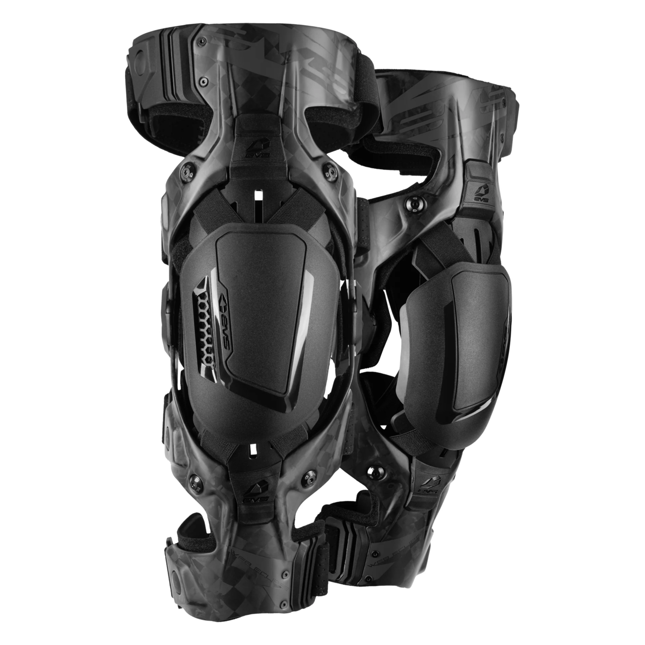 Knæskinne EVS Web Eclipse MX (Par) SortXL - Sort - XL