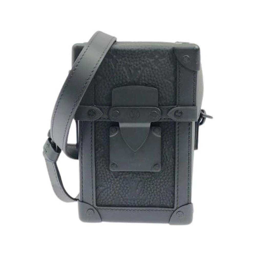 Louis Vuitton Vintage - Pre-owned Vertical Trunk Wearable Wallet Axelremsväska Vintage - Herr - ONE Size - Läder