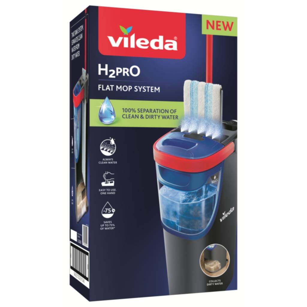 Vileda Vileda H2PRO Flatmopp 175774