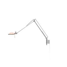 Luceplan - Berenice Væglampe 30x30 Pink Glas/Alu