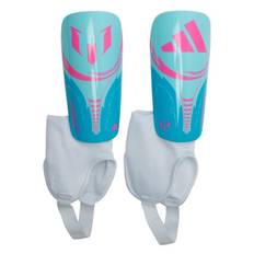 adidas Benskydd Messi Match La Vida Tropical - Flash Aqua/lucid Pink Barn - ['Turkos'] (Kids S: 100-120 cm)