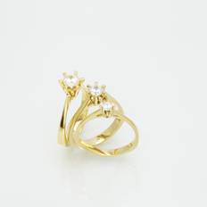 Jan Jørgensen Jan Jørgensen - Wesselton Young Ring 14 kt