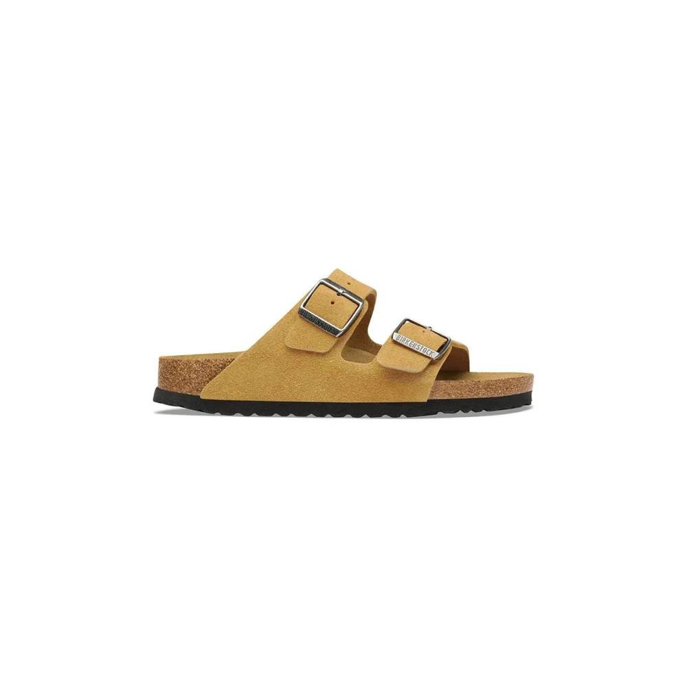 Birkenstock Arizona Soft Footbed Suede Leather - Sko - Herre - Brun - 38 EU - Suede