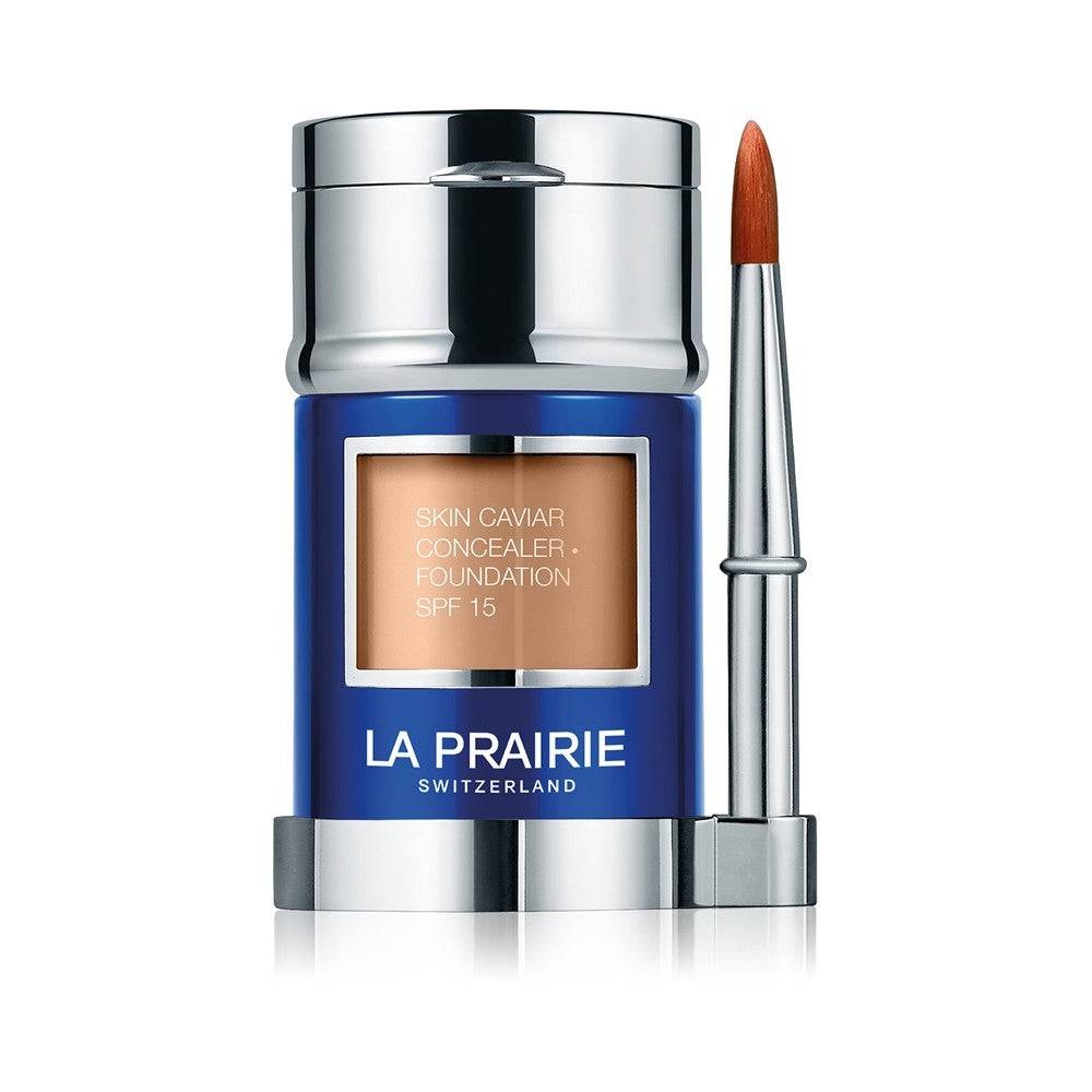 La prairie Lyxig flytande makeup med concealer SPF 15 (Skin Caviar Foundation) 30ml + 2g - Nyans: Soft Ivory